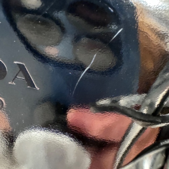 Prada Mini Spazzolato Re-Edition 1995 Bag Metallic Silver - Picture 16 of 16